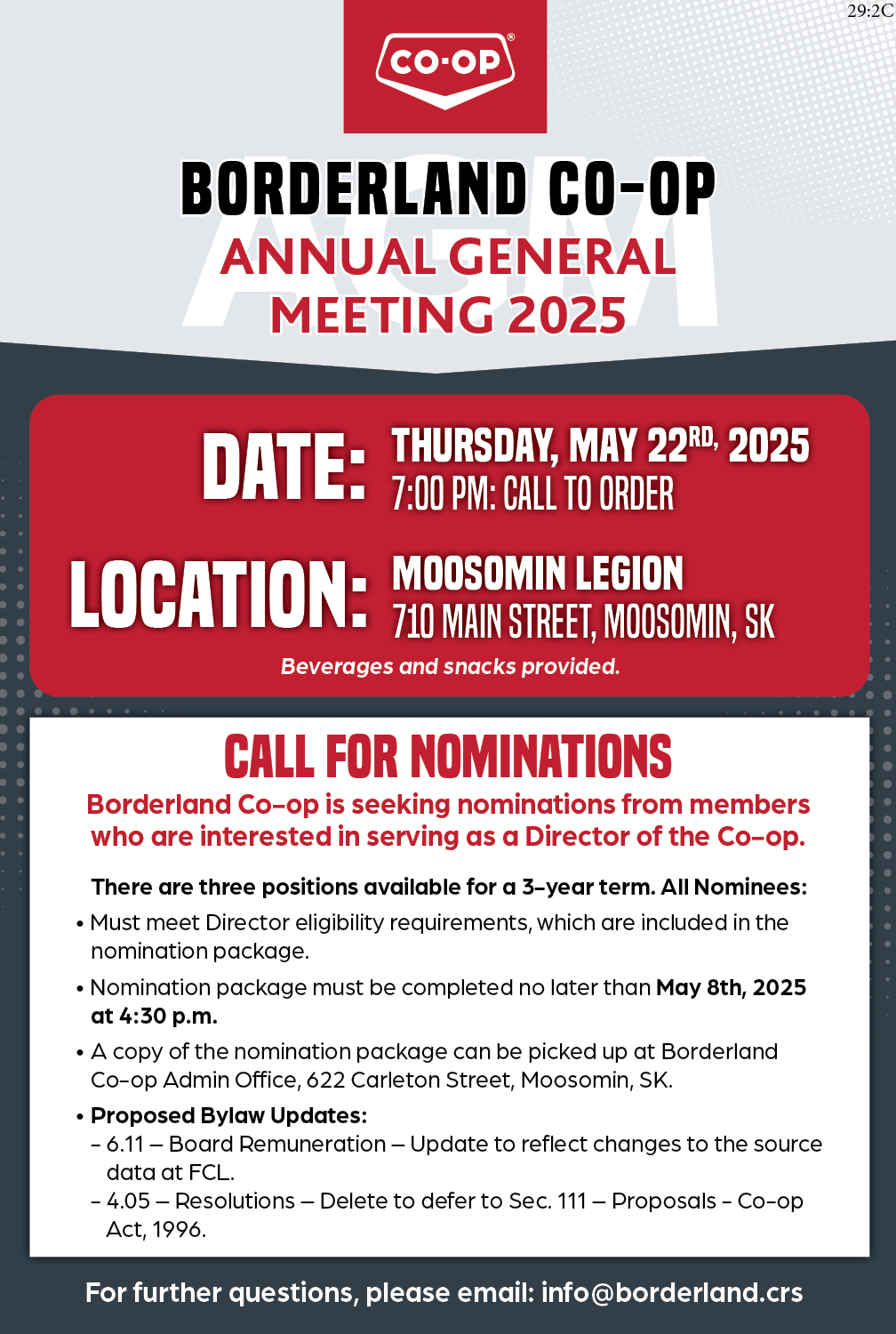 Borderland Co-op AGM